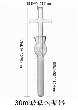 30ml玻璃匀浆器