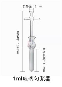 1ml玻璃匀浆器